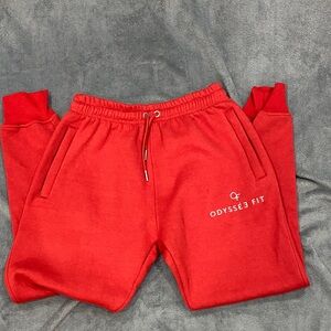 Kids Red Sweatpants
